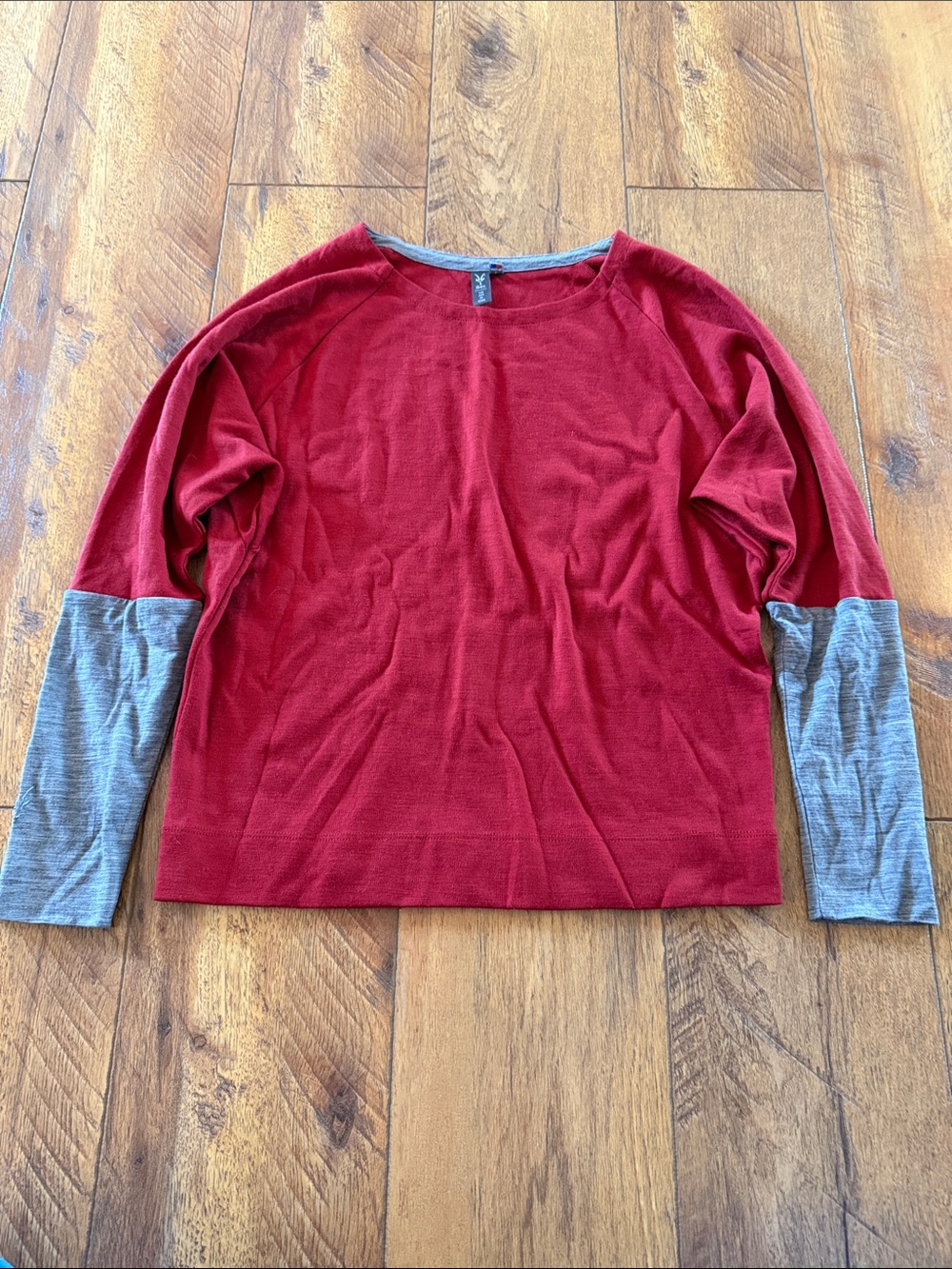 ibex Northwest Pullover Long Sleeve Wool Shirt Large
